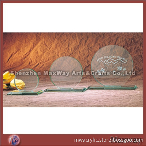 Clear Circle High Grade Acrylic Award